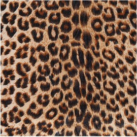Yulakes Leopard Print Fabric Velvet Patchwork Upholstery Fabric Wild Jungle Animals Pattern Decorative Fabric for Quilting Satin Fabric Sewing Fabric Sold by the Metre for DIY Crafts Sewing Decoration