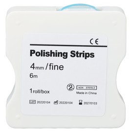 Dental Polishing Strip 4mm Resin Whitening Teeth Finishing Polishing Strips Abrasives Dental Sanding Strips Blue