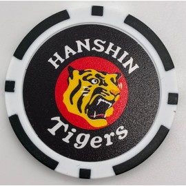 Hanshin Tigers Golf Tip Marker Casino Chip Golf (2026 Team Slogan Logo)