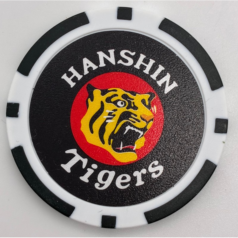 Hanshin Tigers Golf Tip Marker Casino Chip Golf (2026 Team