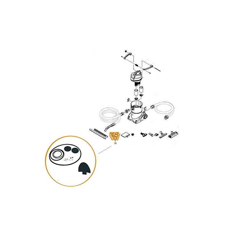 OASE 35398 Ersatz Set Gummiteile