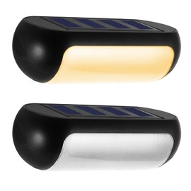 Kinberry Solar Security Lights Outdoor Motion Sensor - Warm/Cool Outdoor Security Lighting 3 Modes Solar Flood Lights Outdoor Lights, IP65 Waterproof Solar Security Light