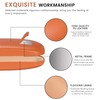 MOLSHINE Hard Shell PU Leather Glasses Case,Travel Portable Eyeglass Case