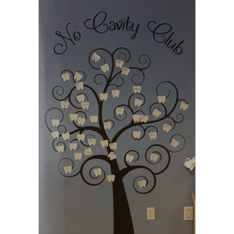 Tooth Small Single Color Creative Foam Cut-Out