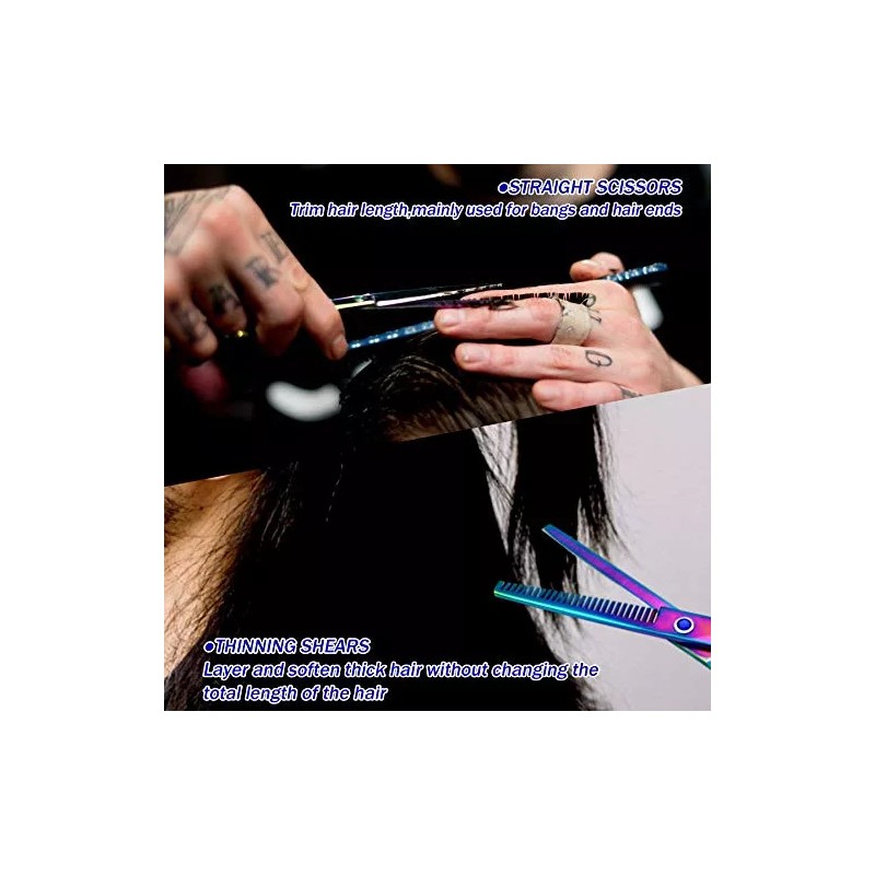 Ligicky Kit De Tijeras Para Cortar El Pelo Ligicky Professional