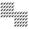 50pcs Car Bumper Trim Clips Wheel Arch Trim Splash Guard