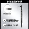 2 Pcs Microblading Eyebrow Pencil for Women, Waterproof Brow Pencil,