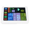 Wireless Weather Clock Digital Thermometer Hygrometer with Touch Screen for