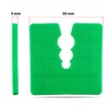 Klimas® Spacer Plastic 4 mm 50 Pieces Spacers Set Green