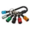 6 pieces 1/4 inch hex shank screwdriver bits, drill holder