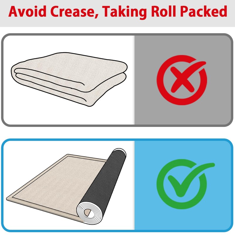 GOYLSER 12 Foot Kitchen Floor Runner Kitchen Sink Floor Mat