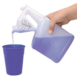 Tip-N-Measure Container, Quart Size (32oz.), Up to 4oz. Measuring Capacity