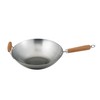 Helen's Asian Kitchen Wok, Carbon Steel and Bamboo, 14-Inches