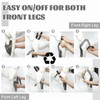 ROZKITCH Dog Surgery Recovery Sleeve Front Right Left Leg, Pet