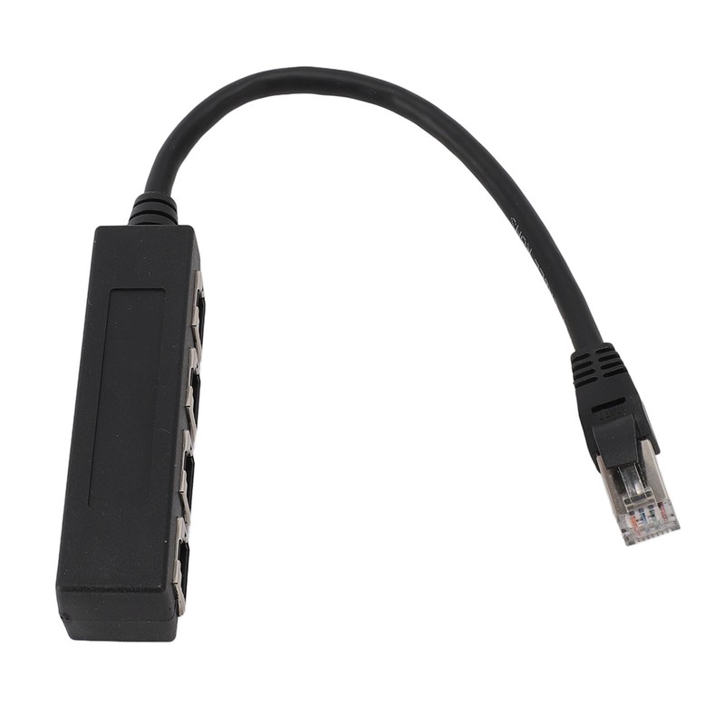 Ethernet Splitter Professional 1 to 4 Ports High Speed 100Mbps
