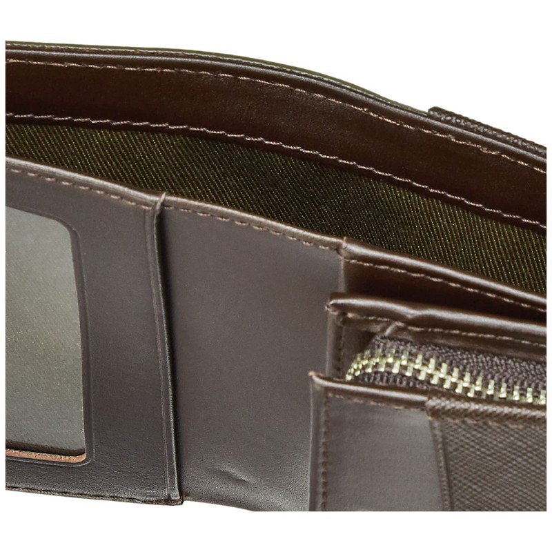 Catherine Hamnet London Prism Bi-Fold Wallet, Premium Domestic Cow Leather,