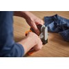 Fiskars Scherenschärfer, Für Rechtshänderscheren, Keramik-Schleifköpfe/Kunststoff-Gehäuse, Schwarz/Grau, 1005137