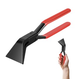 Folding Pliers 45° Sheet Metal Bending Pliers Wide 6 cm with Non-Slip Handle for Bending and Smoothing Sheet Metal, Tool for Bending and Smoothing Sheet Metal, Red (TD111)