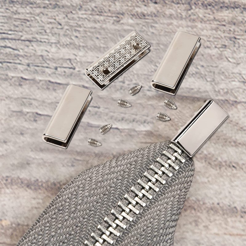 GORGECRAFT 6 Sets Belt Tip with Screw Belt Buckle End