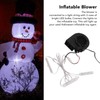Inflatables Air Blower Christmas Inflatable Blower Pump with 3 White
