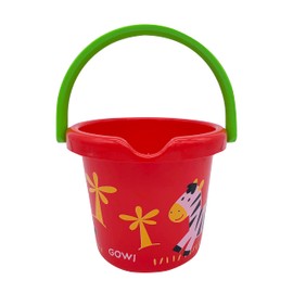 Gowi 550-60 Bucket Diameter 18 cm Red Sand and Water Toy