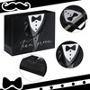 Thenshop 10 Pieces Groomsmen Gift Bags Tuxedo Gift Bag Set