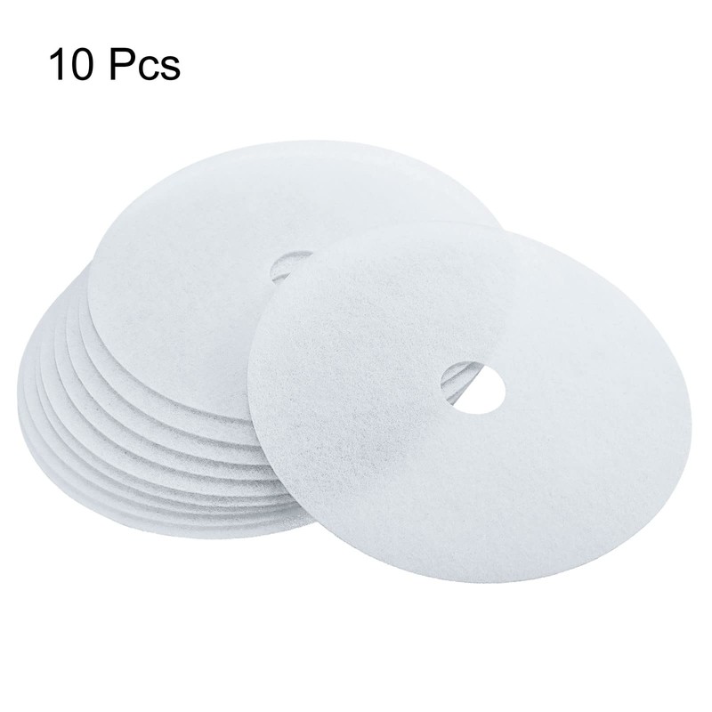 sourcing map Universal Cloth Dryer Exhaust Filter, Cotton 240x35mm White