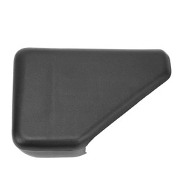 Right Rear Running Board End Cap Pedal Cover FL3Z 16A455 BA Round Edges High Strength Black Replacement For Ford