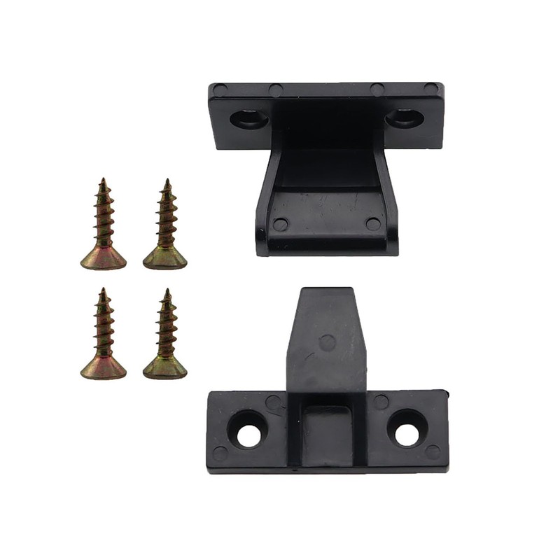 Guifeng - 6 pares de conectores de plástico negro de