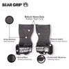 BEAR GRIP Multi Grip Straps/Hooks, Premium Heavy duty weight lifting