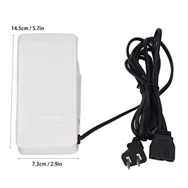 Pedal de Máquina de Coser, Acero Inoxidable Antideslizante 2.5A US Plug 110V Pedal de Repuesto para Máquina de Coser de Costura Doméstica