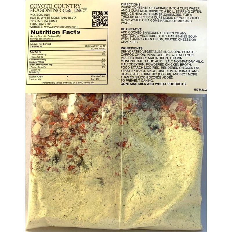Coyote Country's Chicken Pot Pie Soup Mix (3 Pack)