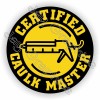 Unbranded/Generic 3x Certified Caulk Master Funny Hard Hat Helmet Stickers