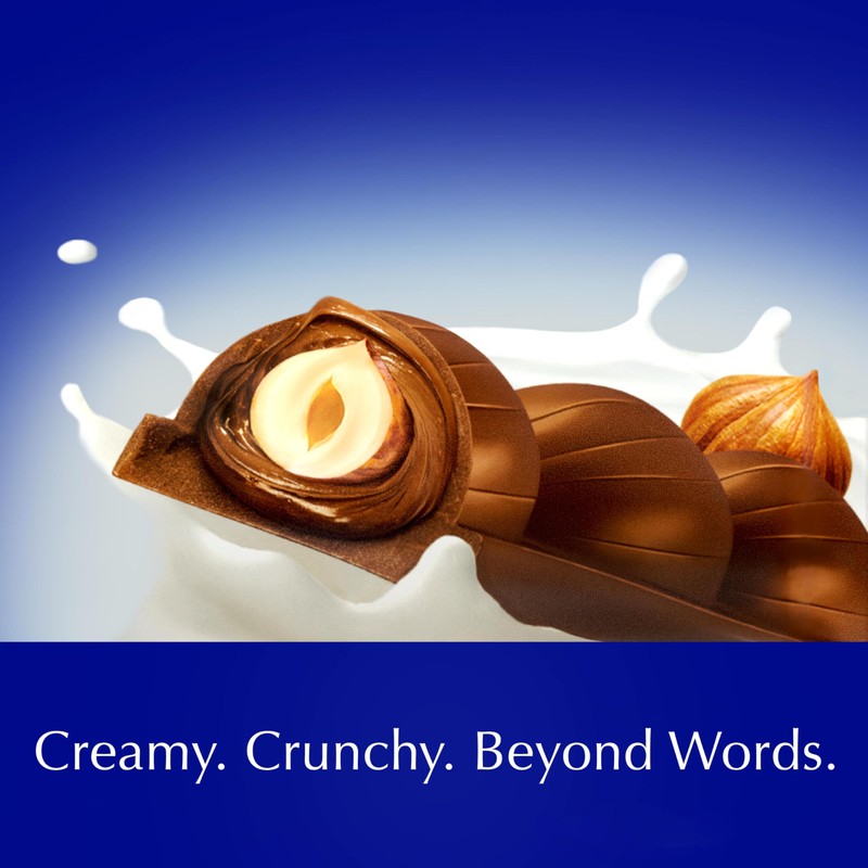 Lindt CLASSIC RECIPE Whole Hazelnut Milk Chocolate Stick, Milk Chocolate