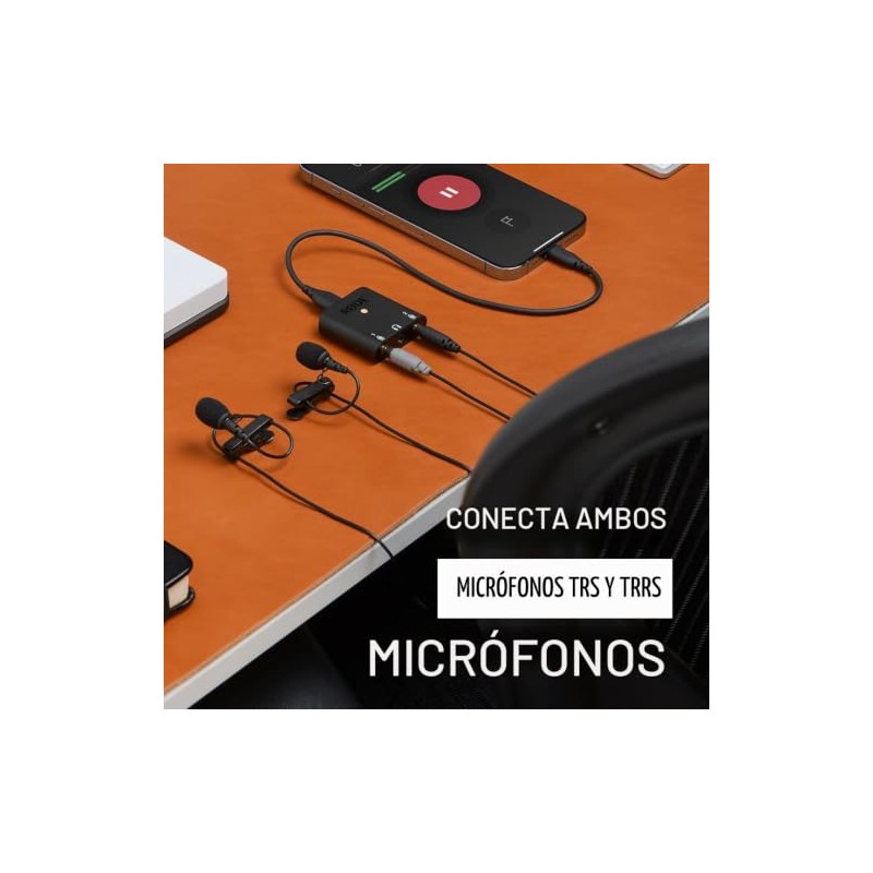 Interfaz de audio Rode AI-Micro USB, Negro
