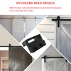 sunnates 2 PCS Barn Door Stopper for Top Track Barn
