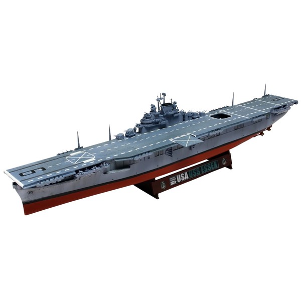 Platz Italeri 1/700 World of Warships US Navy Aircraft Carrier Essex Plastic Model WOW49503