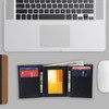 Dickies Men's Leather Chain Wallet - High Security Trifold With
