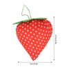 20pcs Sewing Pin Cushion Cotton Soft Lightweight Cute Strawberry Shaped