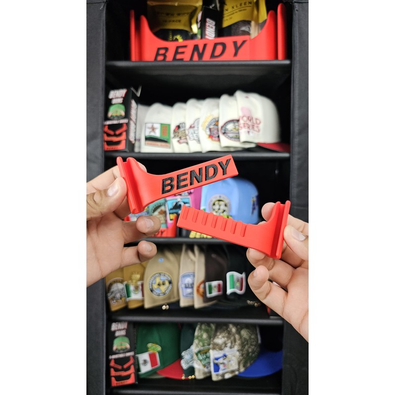 Bendy Brims Adjustable Hat Brim Bender - Baseball Cap Curver