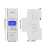 Jadeshay Power Meter Electricity Meter 1 Phase 5-80A 230V 50Hz