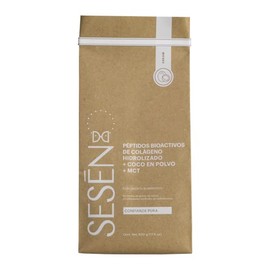 SESĒN | Colágeno Creamer 500 g | Colágeno Hidrolizado, Péptidos bioactivos de colágeno | Coco en Polvo + MCT, Collagen Peptides | Suplemento Alimenticio