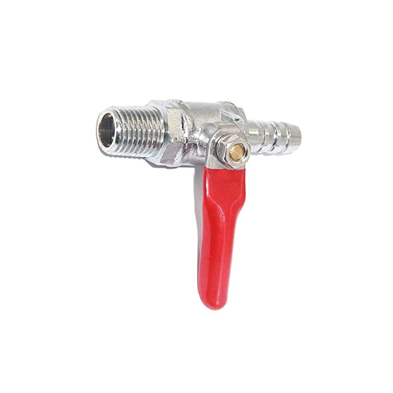Joywayus Brass Ball Valve Shut Off Switch 1/4" NPT Male