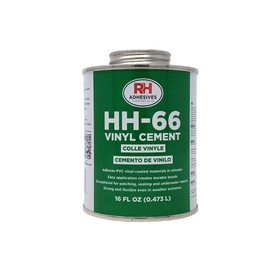 RH Adhesives HH-66 Vinyl Cement, 16 oz. can - RH Adhesives