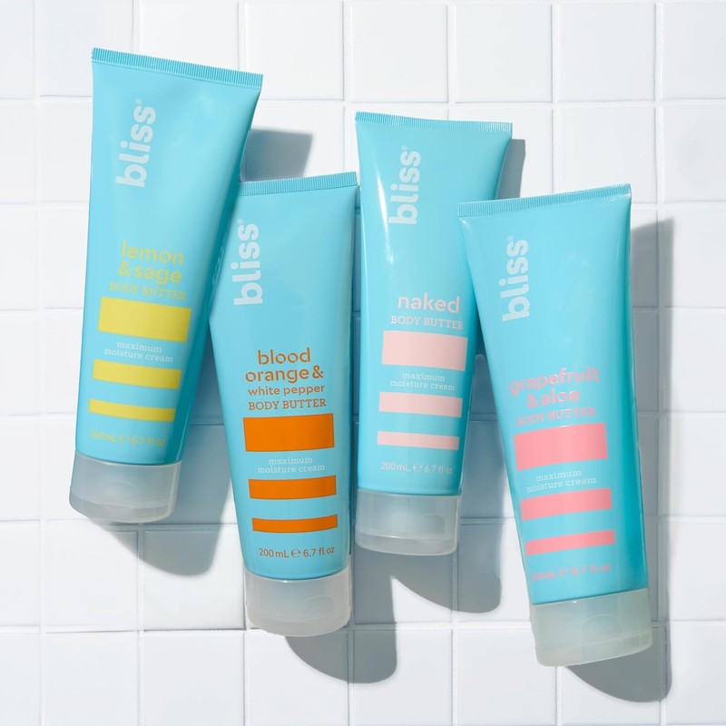 Bliss - Naked Body Butter - Unscented - Maximum Moisture