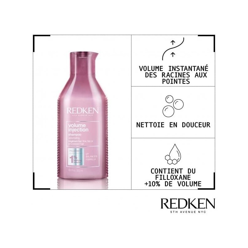 Redken - Volume Injection Shampoo 1000 ml