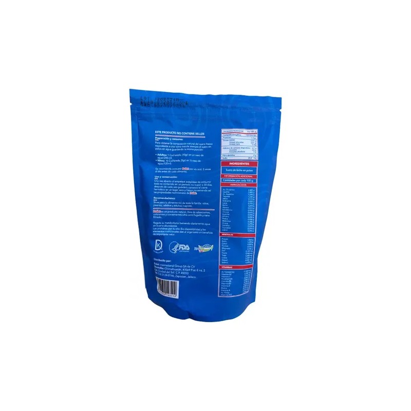 Dulet Lactosuero Suizo Sabor Natural 500g