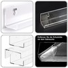 Accmuzzy Acrylic Record Wall Mount Pack of 12, Vinyl Wall