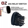 OZ-USA HI/LO LED Light On/Off/On Rocker Switch Pulse Power Busbar