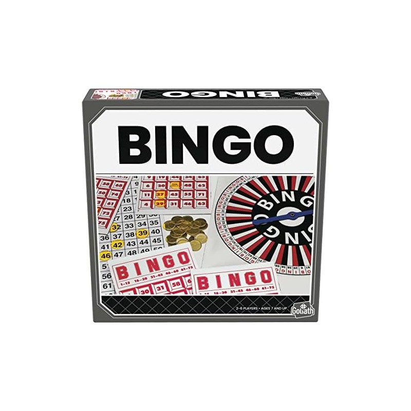Goliath Bingo, juego de mesa clásico para niños de 7